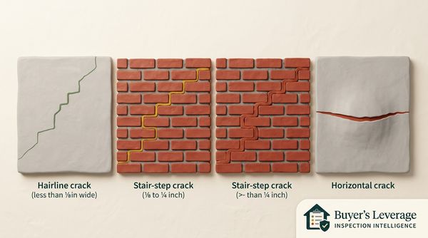 Stair-Step Cracks in Foundation: What Homebuyers Need to Know