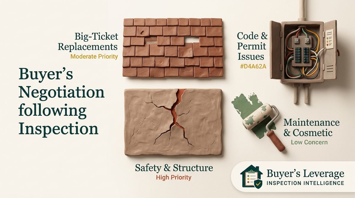 What to Negotiate After a Home Inspection: A Calm, Practical Framework